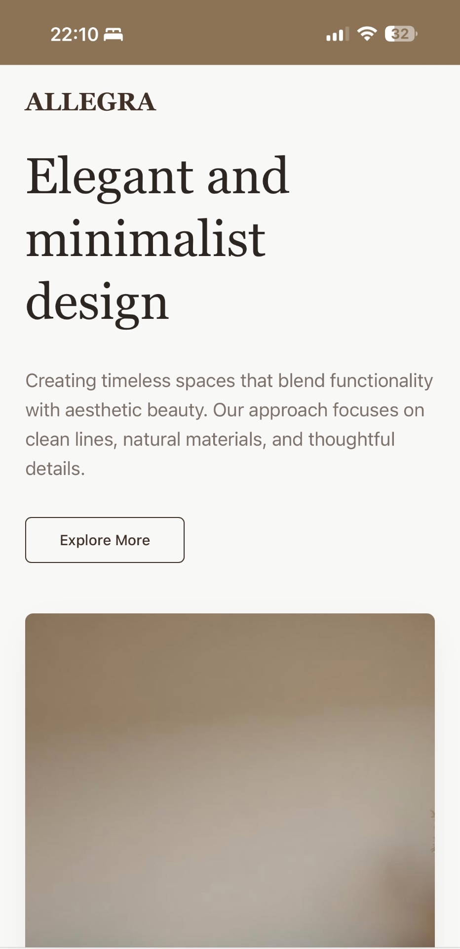 Mall: Minimalistisk (Design & Arkitektur)